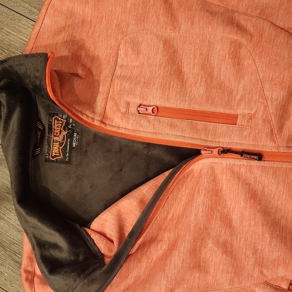 Trail Crest Pink Zip Up Light Jacket - Picture 2 of 8